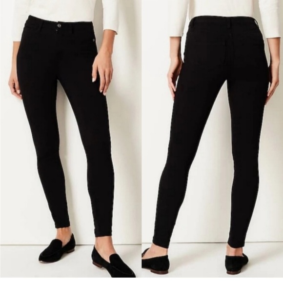 J. Jill Premium Flex High Rise Denim Legging Size 4 - Picture 2 of 10